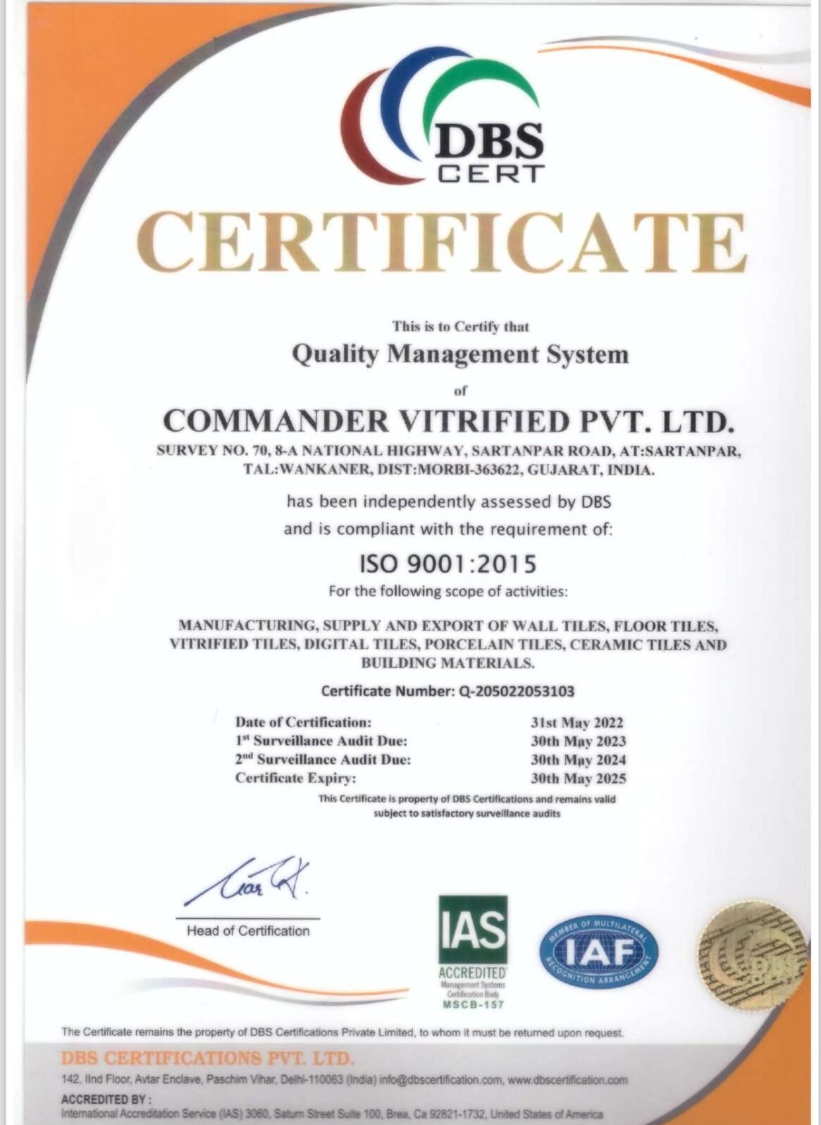 ISO 9001:2015