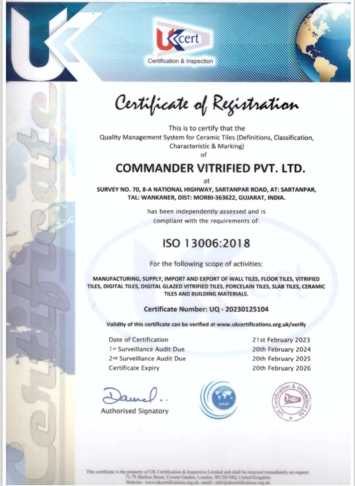 ISO 13006:2018