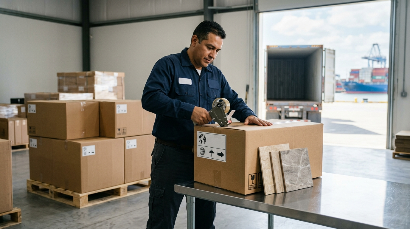 How Creanza Delivers High Quality Tiles to Customers Worldwide