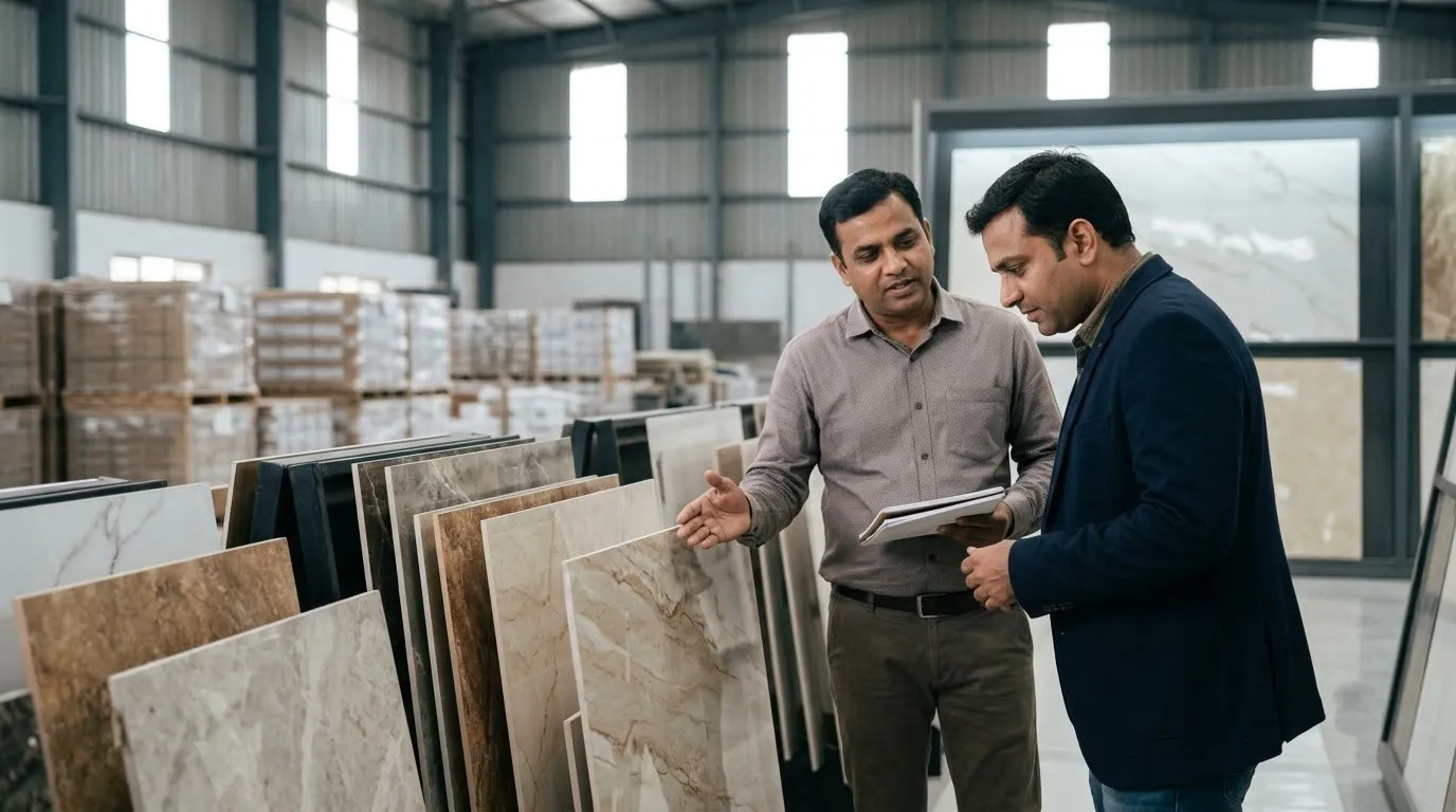 How to Choose the Right Indian Tile Manufacturer for Your Business